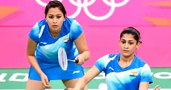 Jwala Gutta and Ashwini Ponnappa