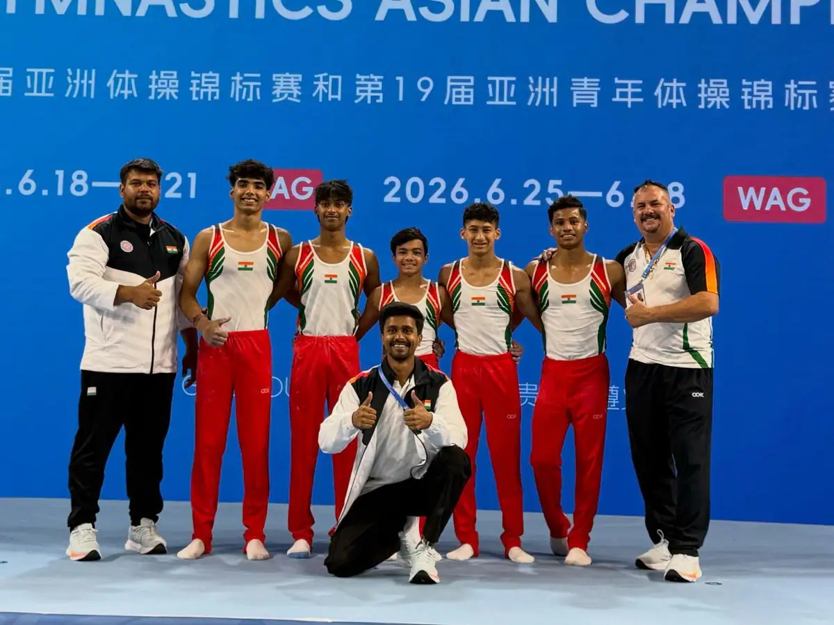 India’s Junior Men’s Gymnastics