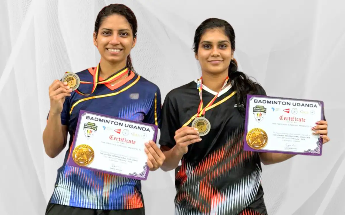 K Selvam and S Singhi new number 1 ranked women's doubles for India.