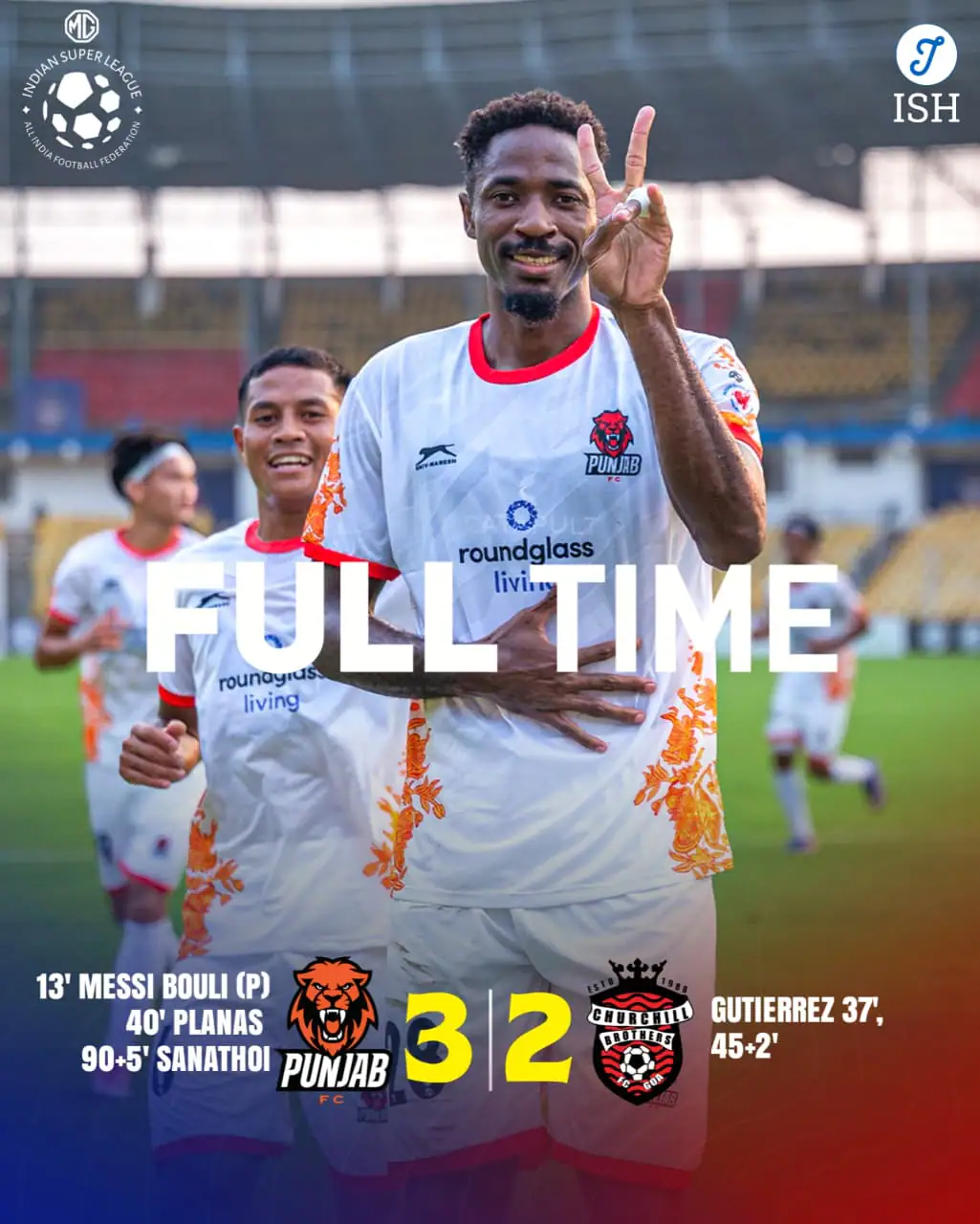Churchill Brothers vs Punjab FC