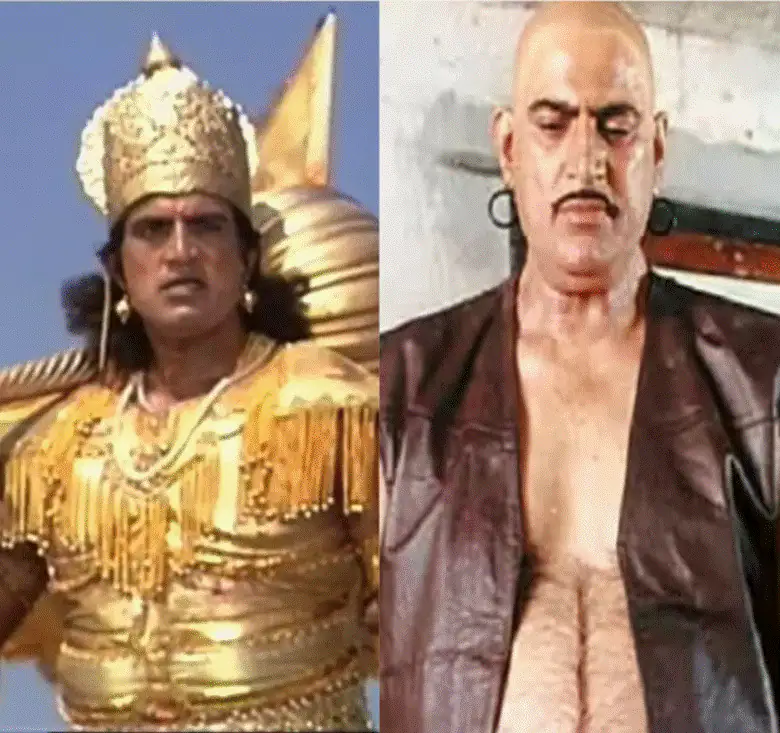 (Praveen Kumar Sobti as Bheem (L) & Sabu (R) )