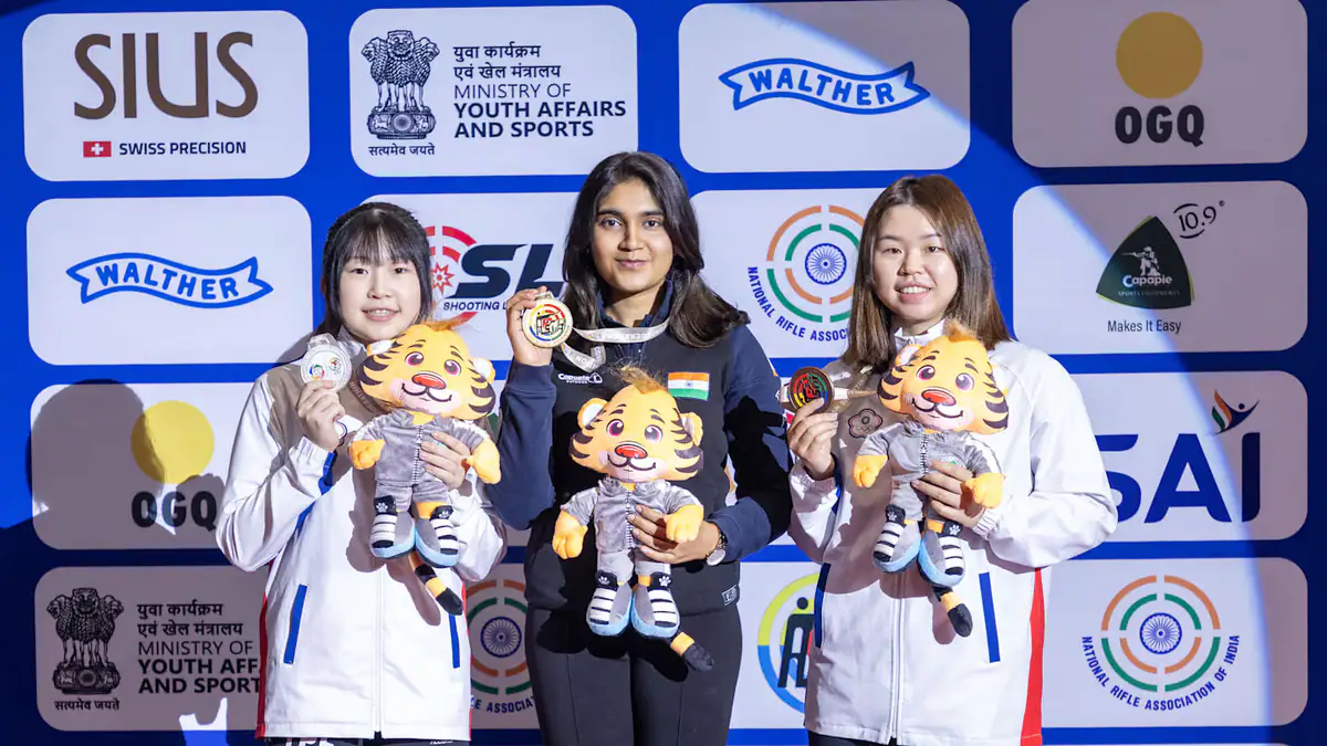 Asian Shooting Championships 2026: Esha Singh wins 10m pistol gold